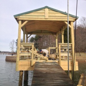 Dock Repairs Lake Norman